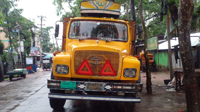 দুমকিতে মালবাহী ট্রাক চাপায় নিহত এক