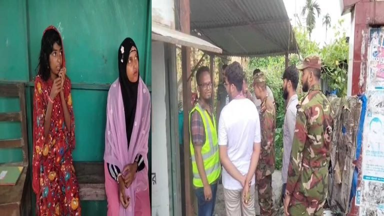 পটুয়াখালীতে ছাত্রদের হাতে ধরা পড়ল শিশুসহ পাচারকারী