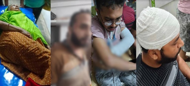 বাউফলে পূর্ব শত্র‍ুতার জের ধরে নারী সহ ৪ জনকে কুপিয়ে জখম