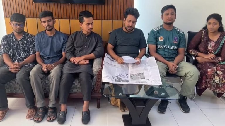ছেড়ে দেওয়া হয়েছে ৬ সমন্বয়ককে