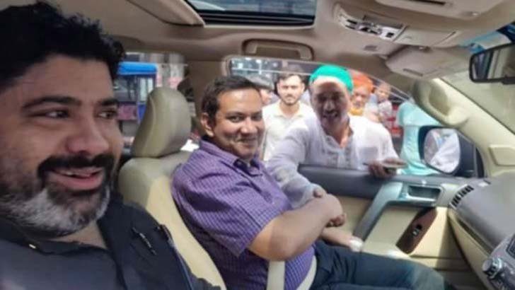 উপদেষ্টার ছেলেকে নিয়ে বরিশাল ঘুরে গেলেন হাসানাতপুত্র মঈন