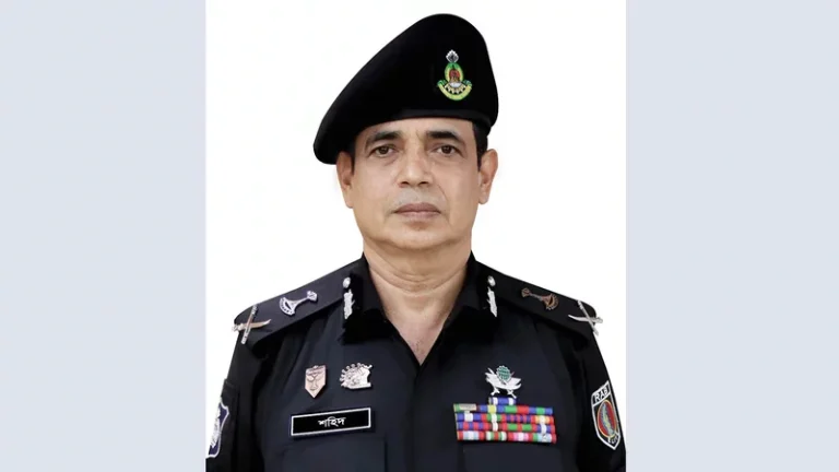 র‍্যাবের নতুন মহাপরিচালক শহিদুর রহমান
