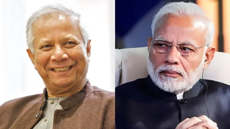 ড. ইউনুসকে নরেন্দ্র মোদীর শুভেচ্ছা