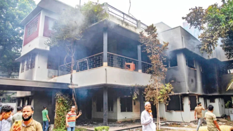বঙ্গবন্ধু স্মৃতি জাদুঘর ধ্বংসস্তূপ