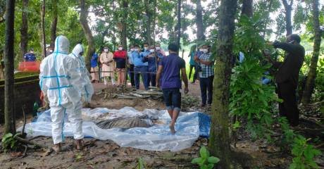 ছাত্র আন্দোলনে নিহতের লাশ দাফনের ৫১ দিন পরে উত্তোলন