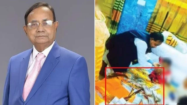 সাবেক রেলমন্ত্রী মুজিবুলের বিছানাজুড়ে টাকা আর টাকা
