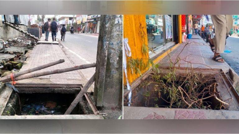 বরিশালে রাতে ভ্যানে করে ম্যানহোলের ঢাকনা চুরি, বাড়ছে দুর্ঘটনা