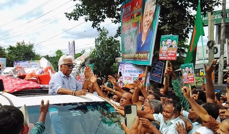 দীর্ঘ সাড়ে ৫ বছর পরে নিজ গ্রামে ফিরলেন বিএনপি নেতা এস শরফুদ্দিন সান্টু