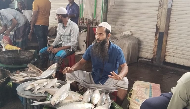 ভারতে ইলিশ পাঠানোর খবরের প্রভাব পড়েছে বরিশালের বাজারে