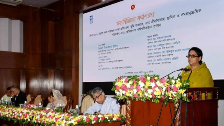 ঢাকার খাল দিয়ে ব্লু নেটওয়ার্ক তৈরির পরিকল্পনা সরকারের