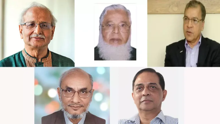 সংস্কারের দায়িত্বে যারা