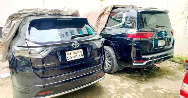 উত্তরায় সাবেক এমপি হাবিব হাসানের দুই গাড়ি জব্দ, কোটি টাকা উদ্ধার