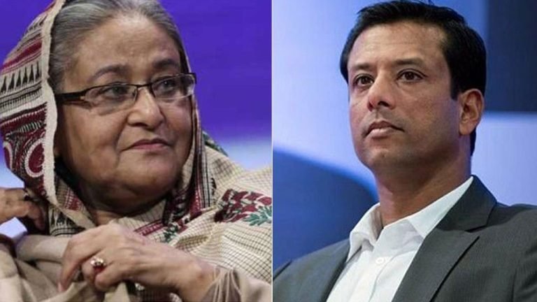 শেখ হাসিনার বর্তমান অবস্থান জানালেন ছেলে জয়