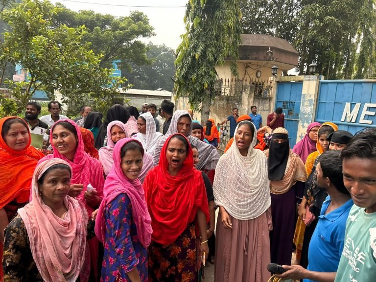 মেডিমেট ফার্মাসিউটিক্যালসে শ্রমিকদের আন্দোলনের মুখে বেতনবৃদ্ধি ও দাবিপূরণ