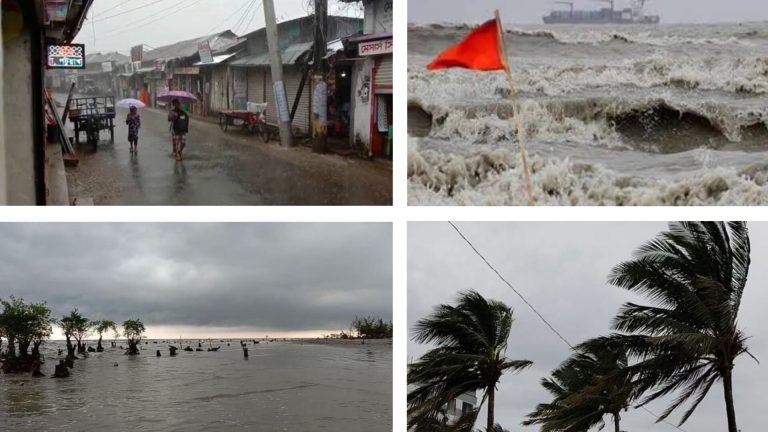 বঙ্গোপসাগর উত্তাল – মৌসুমী বায়ুর প্রভাবে বৃষ্টিপাত – পায়রা বন্দরে ০৩ নম্বর সতর্ক সংকত