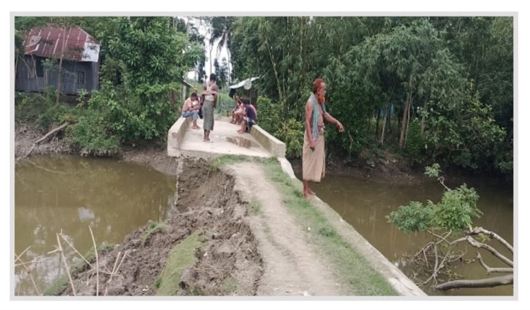 দশমিনায় ব্রীজ মেরামতের নামে লক্ষাধিক টাকার অনিয়মের অভিযোগ