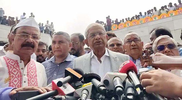 রাষ্ট্রপতি অপসারণ ইস্যুতে হঠকারী সিদ্ধান্ত নয়: মির্জা ফখরুল