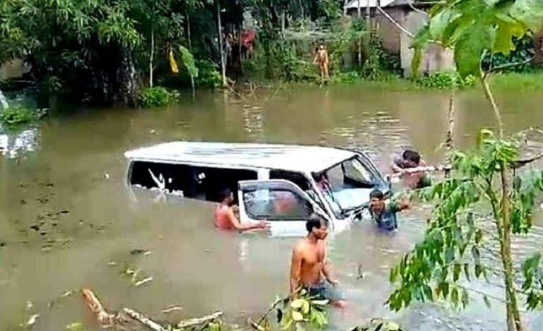 ভোলায় মাইক্রোবাস- অটোরিকশার সংঘর্ষে আহত ৫