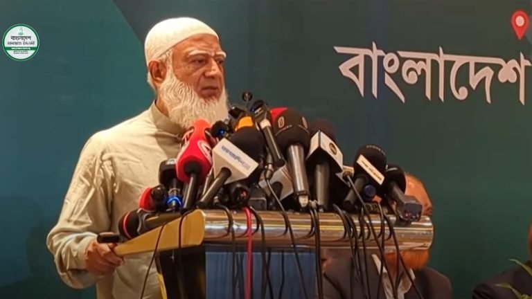 আওয়ামী লীগের নির্বাচনে আসা নিয়ে যে মন্তব্য করলেন জামায়াত আমির