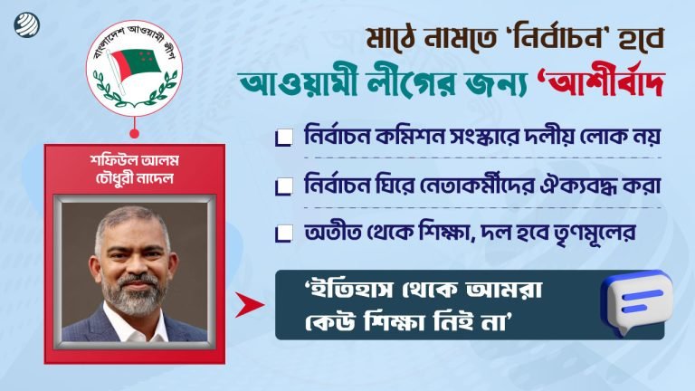 সময় বেঁধে দিয়ে নির্বাচন নয়, তবে অংশ নেবে আ. লীগ