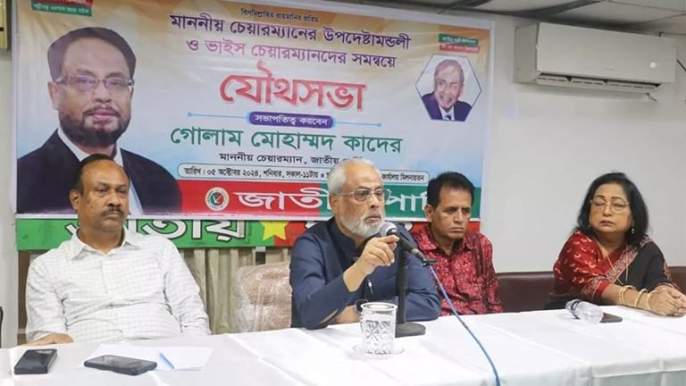 শেখ হাসিনা একদলীয় শাসন কায়েম করতে চেয়েছিলো: জিএম কাদের