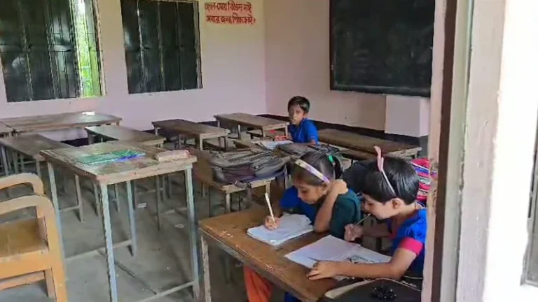 পটুয়াখালীতে তিন শিক্ষার্থীর জন্য পাঁচ শিক্ষক, একক প্রতিষ্ঠার স্কুল চলছে একক আধিপত্যে