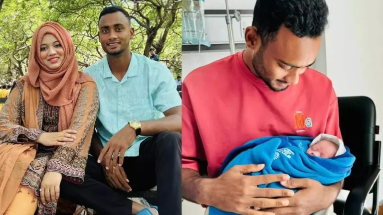 ক্রিকেটার শরিফুলের ঘরে নতুন অতিথি