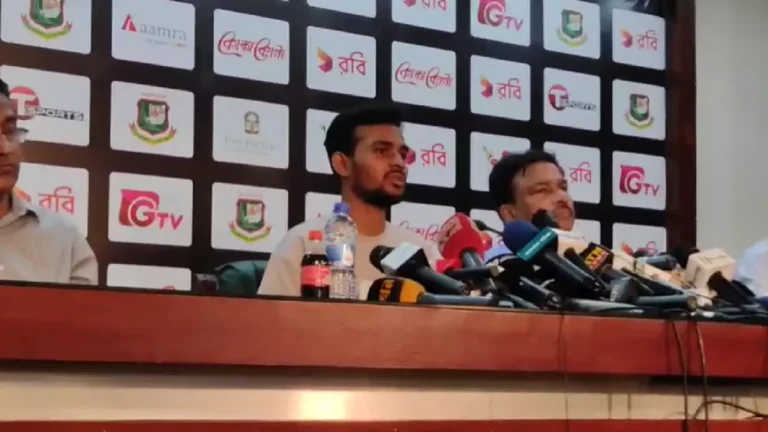 মিরপুরের ‘হোম অফ ক্রিকেটে’ ক্রীড়া উপদেষ্টার নিরাপত্তা পরিদর্শন