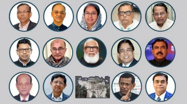 আন্তর্জাতিক অপরাধ ট্রাইব্যুনালে আওয়ামী লীগের সাবেক মন্ত্রী, সংসদ সদস্যসহ ১৩ জন