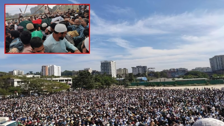 চট্টগ্রামে আইনজীবী সাইফুলের জানাজায় মানুষের ঢল
