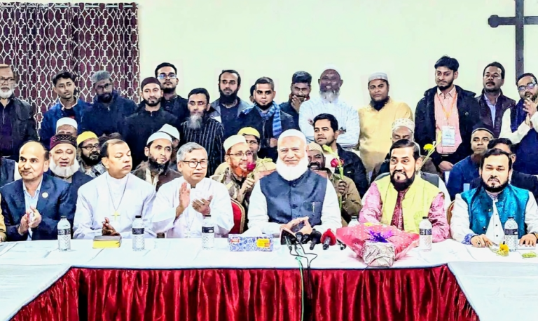 ধর্মীয় ঐক্যের বার্তা দিলেন জামায়াত আমির ডা. শফিকুর রহমান