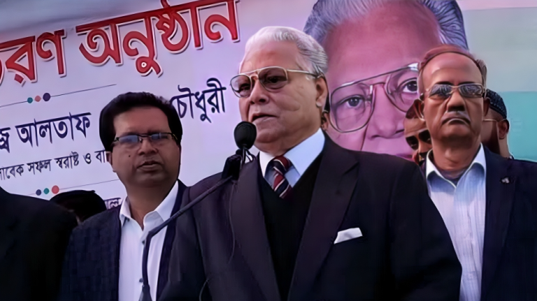 ভারতীয় আগ্রাসন ঠেকাতে বাংলাদেশের ঐক্য জরুরি : আলতাফ হোসেন চৌধুরী