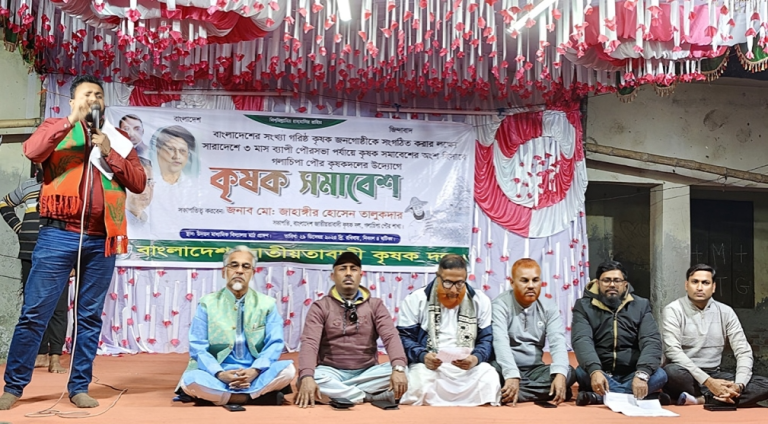 পটুয়াখালীর গলাচিপায় কৃষক সমাবেশ: আধুনিকায়নে গুরুত্ব আরোপ