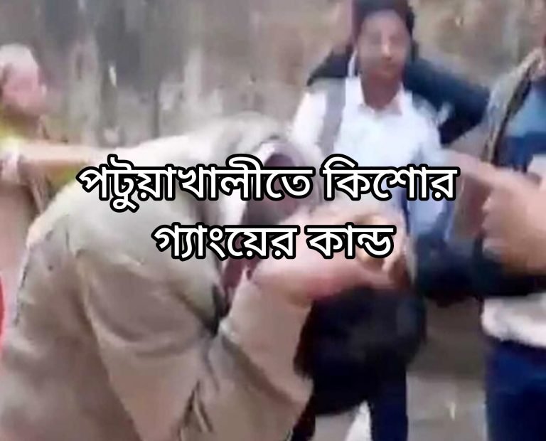 পটুয়াখালীতে কিশোর গ্যাংয়ের হামলা, শাস্তির দাবি
