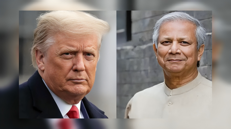 ট্রাম্পকে অভিনন্দন জানালেন ড. ইউনূস