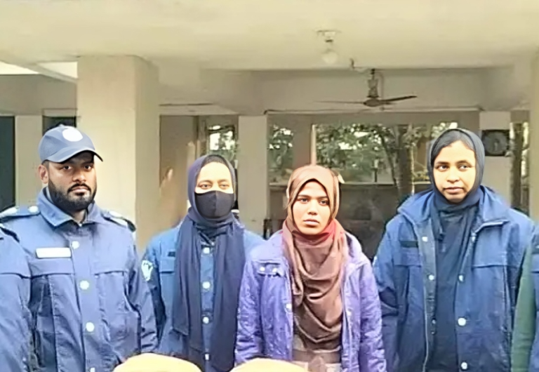ভোলায় ১৯ কেজি গাঁজাসহ নারী মাদক কারবারি আটক