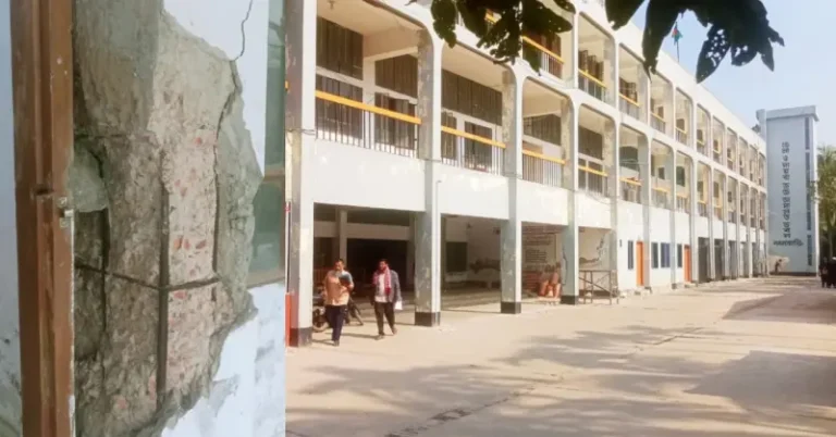 ঝালকাঠি জেলা আদালত ভবন: ঝুঁকিপূর্ণ অবস্থায় চলছে বিচারকাজ