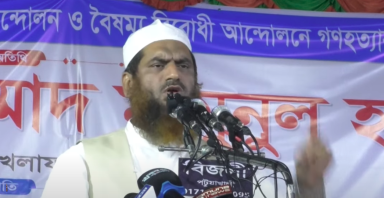 সংবিধান থেকে ধর্মনিরপেক্ষতা বাতিলের দাবি : মামুনুল হক