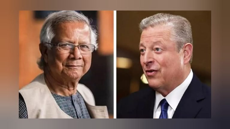 আল গোরের প্রশংসায় অধ্যাপক ইউনূসের ‘থ্রি জিরো’ আন্দোলন
