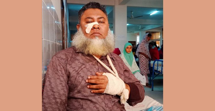 পটুয়াখালীতে জমি দখল ও হুমকির অভিযোগ থানায় দাখিল