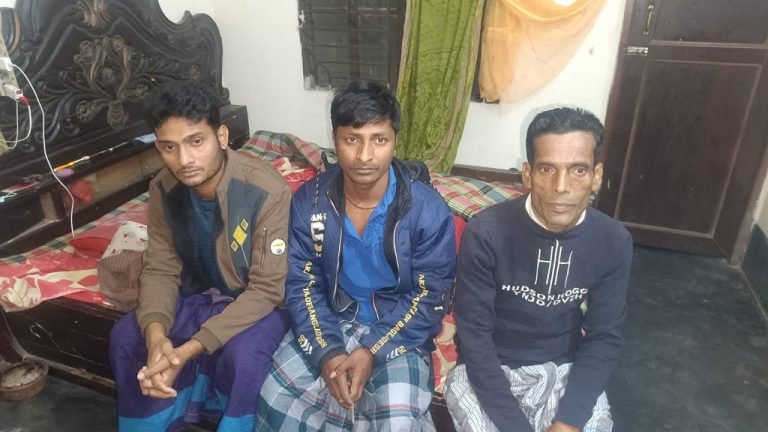 দশমিনা উপজেলায় মন্দিরে পূজা দেওয়াকে কেন্দ্র করে সংঘর্ষ, ৩ আসামি গ্রেপ্তার