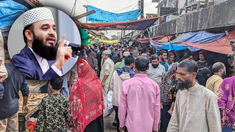 আজাহারীর আগমন উপলক্ষে পটুয়াখালীতে বাজারে জনস্রোত