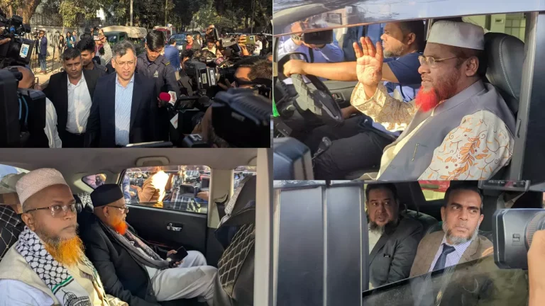 সর্বদলীয় সংলাপে যোগ দিতে ফরেন সার্ভিস একাডেমিতে রাজনৈতিক নেতৃবৃন্দ