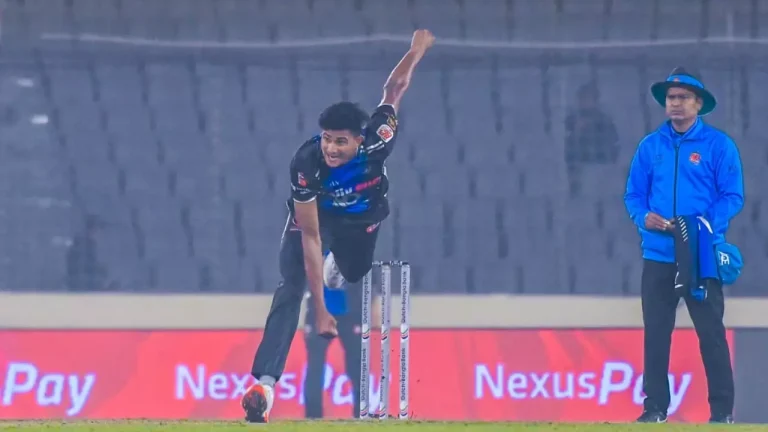 নাহিদের আগুনে বোলিংয়ে রংপুরের টানা দ্বিতীয় জয়