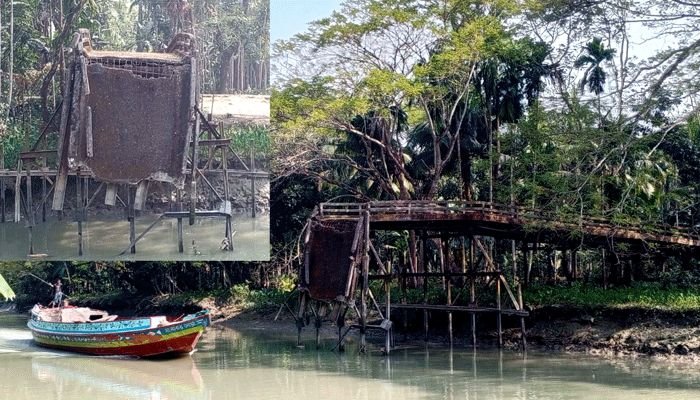 ডোমরাবাদ-জলিশা সেতু: ভেঙে পড়ার পাঁচ বছরেও সংস্কার হয়নি