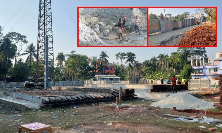 পিরোজপুর মডেল মসজিদের ঠিকাদার সাবেক এমপির ভাই, অনিয়মের অভিযোগ