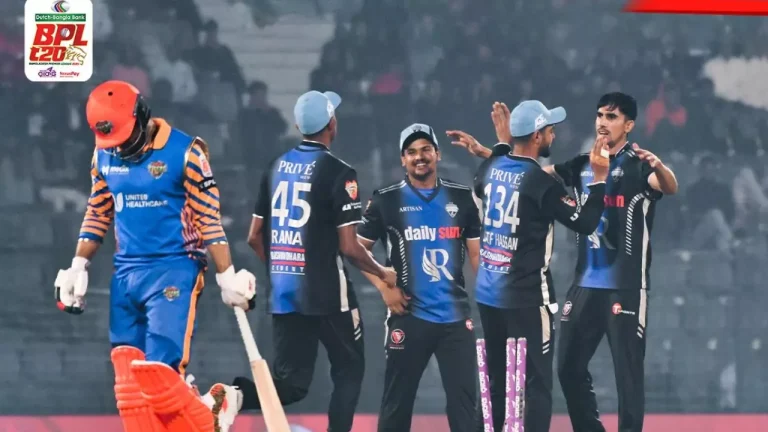 শেষের রোমাঞ্চে জিতল রংপুর রাইডার্স