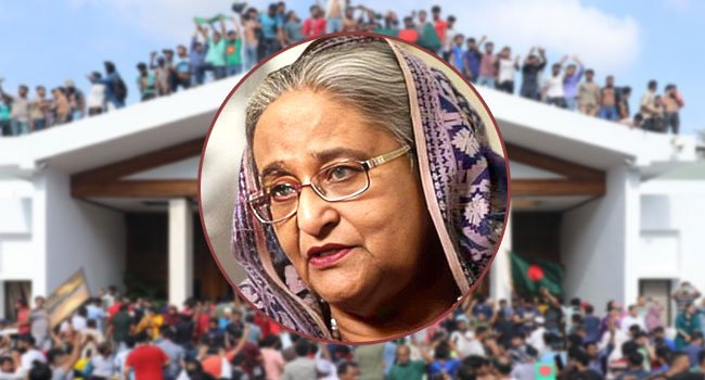 শেখ হাসিনার পালানো  বিষয়টি নিয়ে কলকাতা বিশ্ববিদ্যালয়ের পরীক্ষায় প্রশ্ন