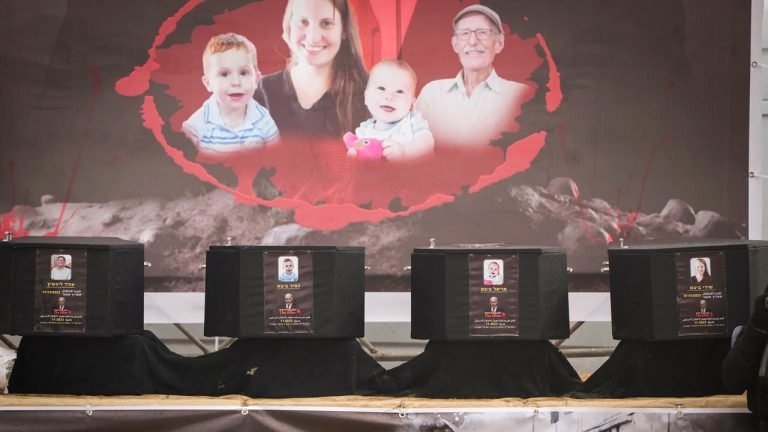 চার জিম্মির মরদেহ ফেরত পেলো ইসরায়েল