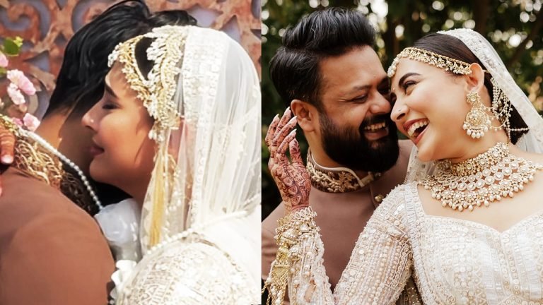 বিয়ের মঞ্চে মেহজাবীনের চোখে জল, মুছে দিলেন রাজীব